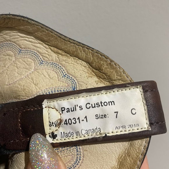 Canada West Brahma Cowboy Boot - Picture 4 of 4